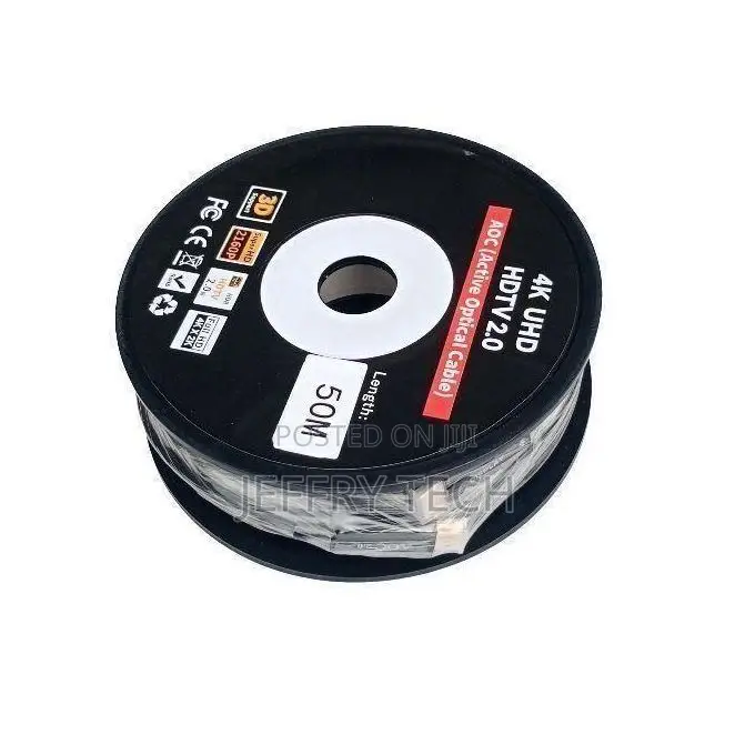 50m Optical Fiber HDML to HDMI Cable