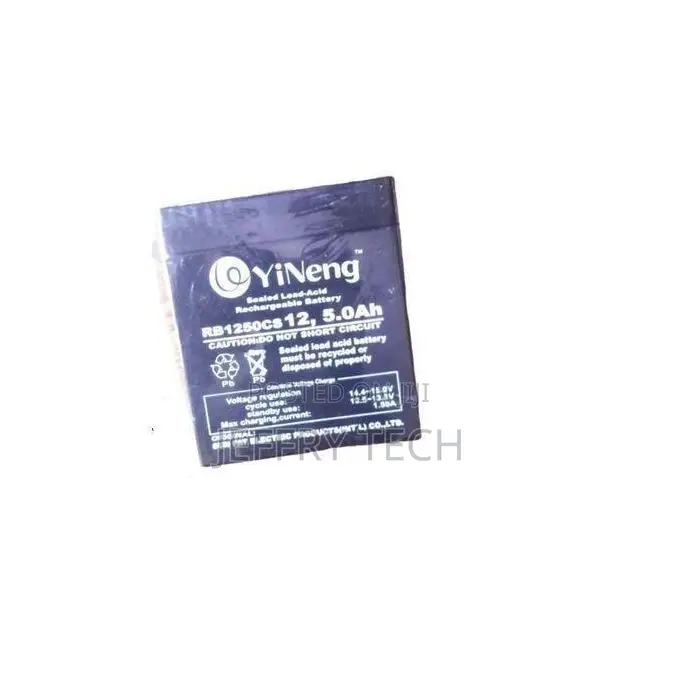 Yineng 12v 5Ah Sealed Rechargeable Battery