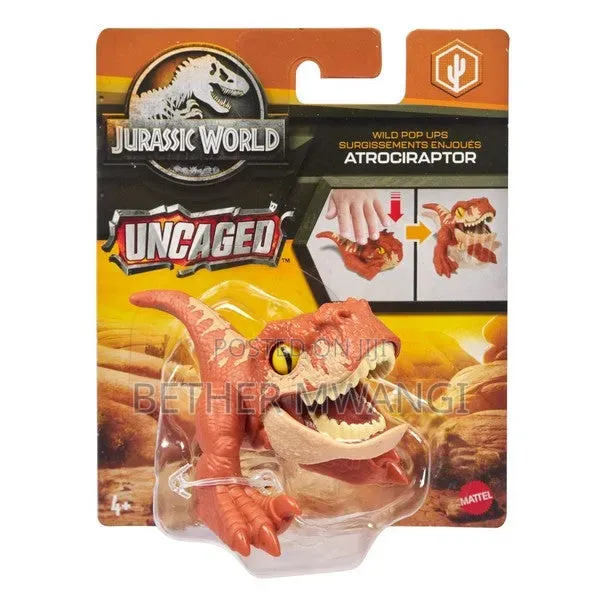 Jurassic World Uncaged Wild Pop Ups - Atrociraptor