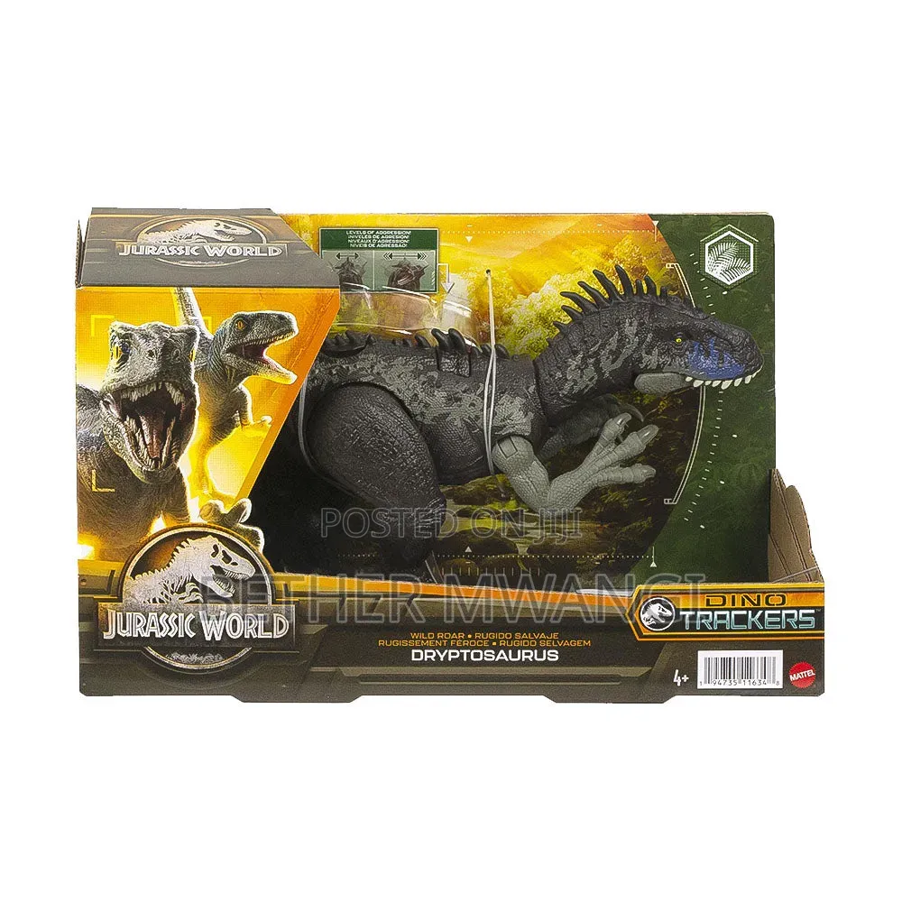 Jurassic World Wild Roar - Dryptosaurus in Kenya