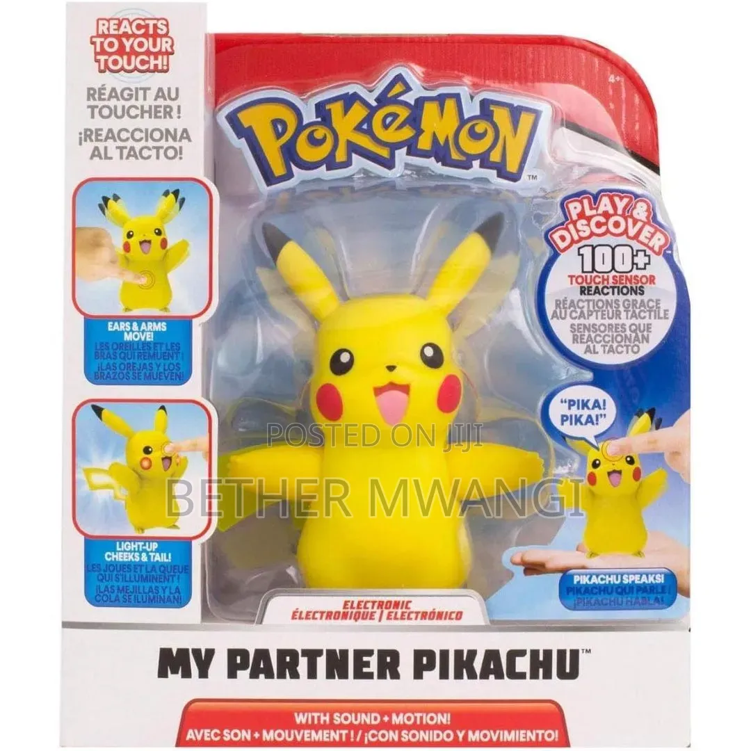 Pokemon Deluxe Figure My Partner Pikachu