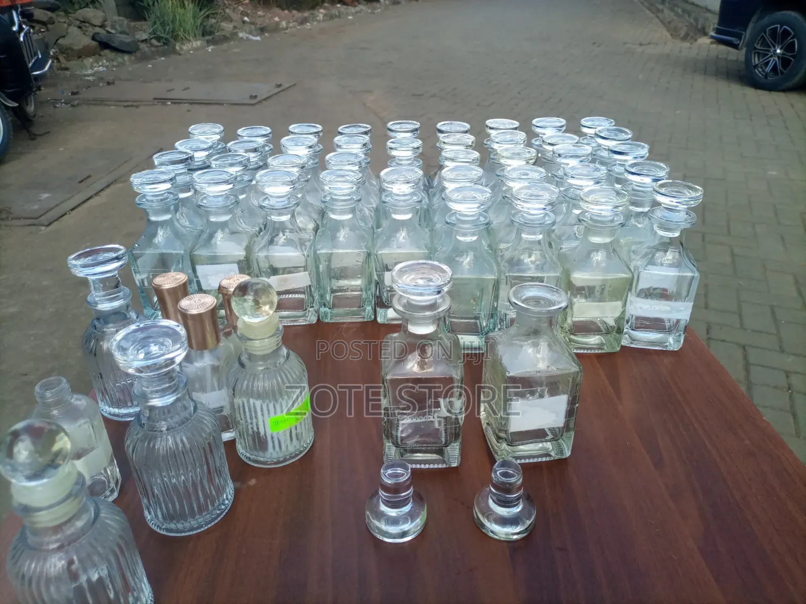 Display Perfume Bottles