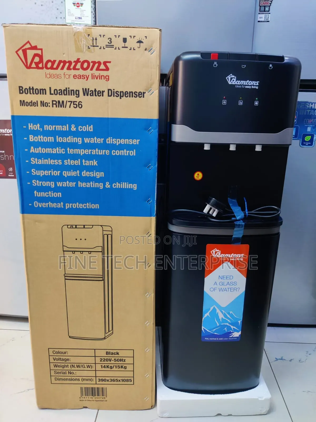 *Ramtons Dispenser Bottom Load Hot, Normal Cold