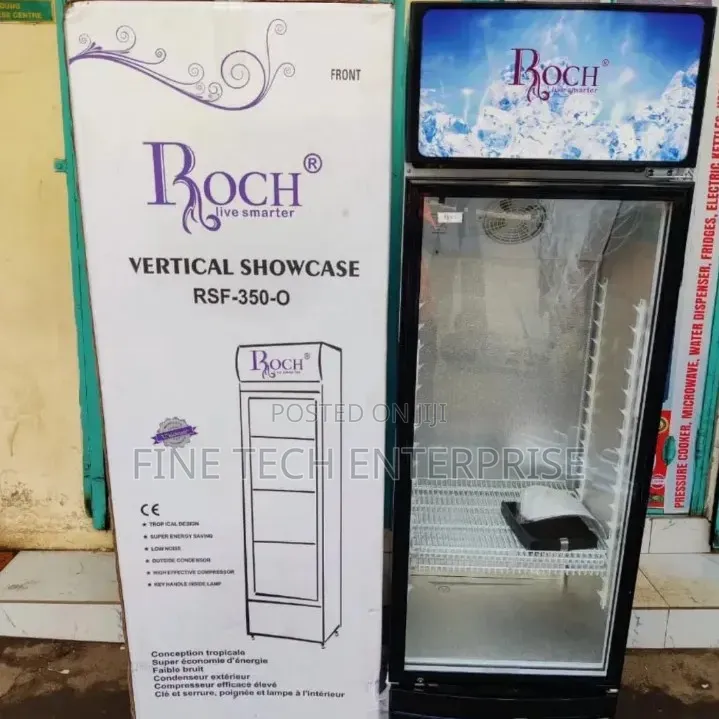 *Roch Showcase Display Fridge 279L