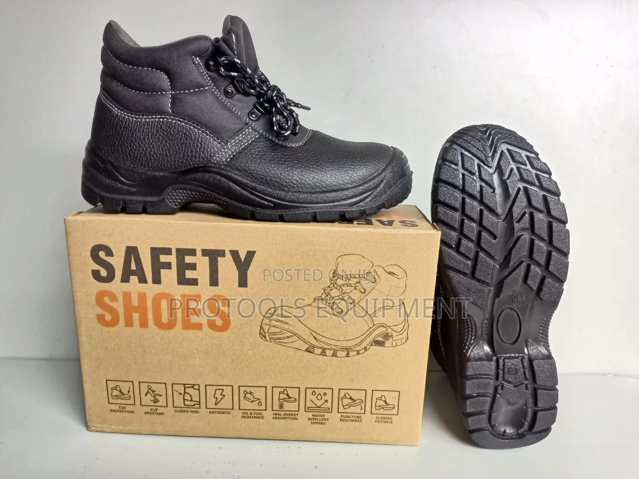 Soldier Safety Boots