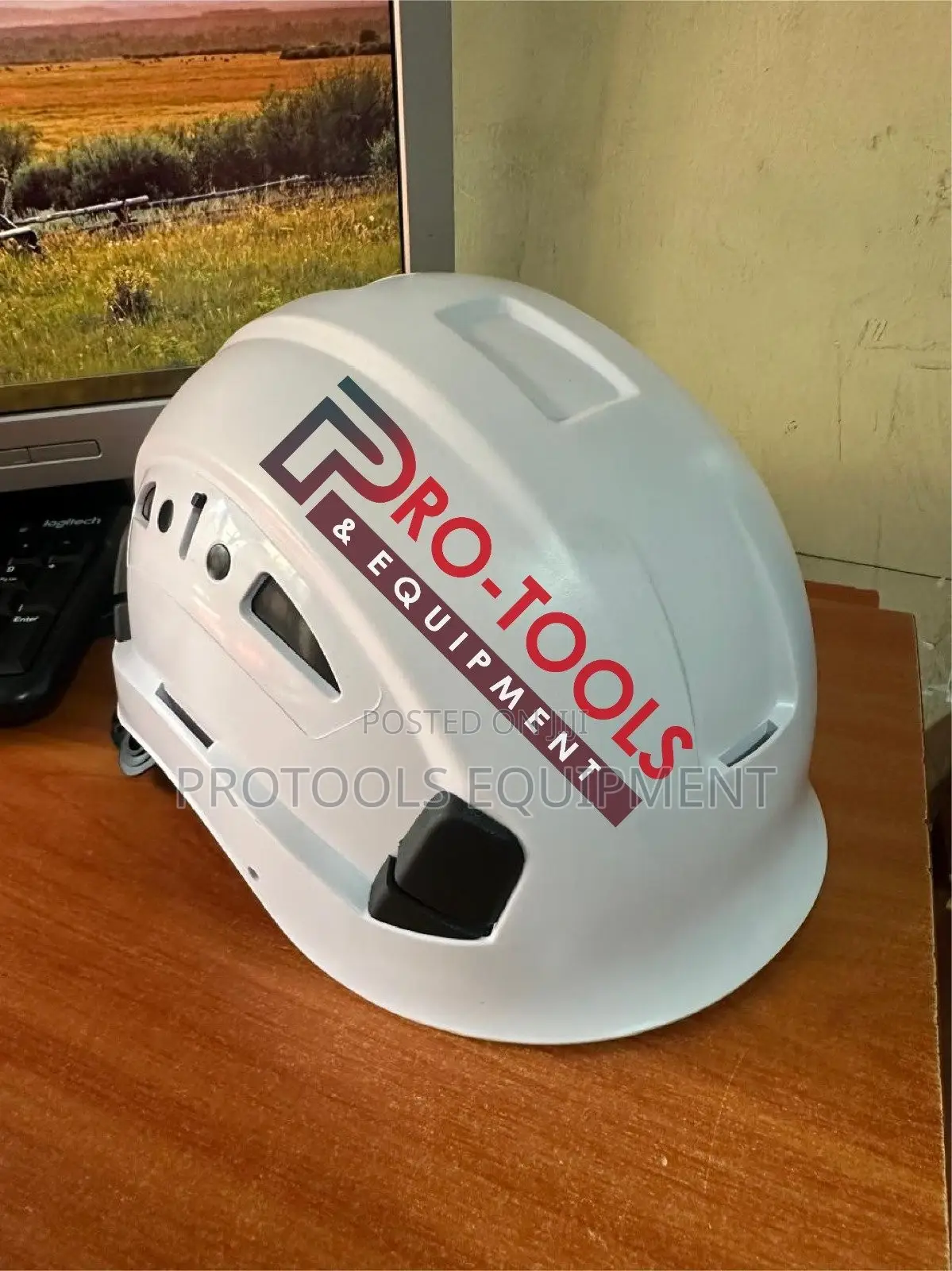 White Work at Height Helmet