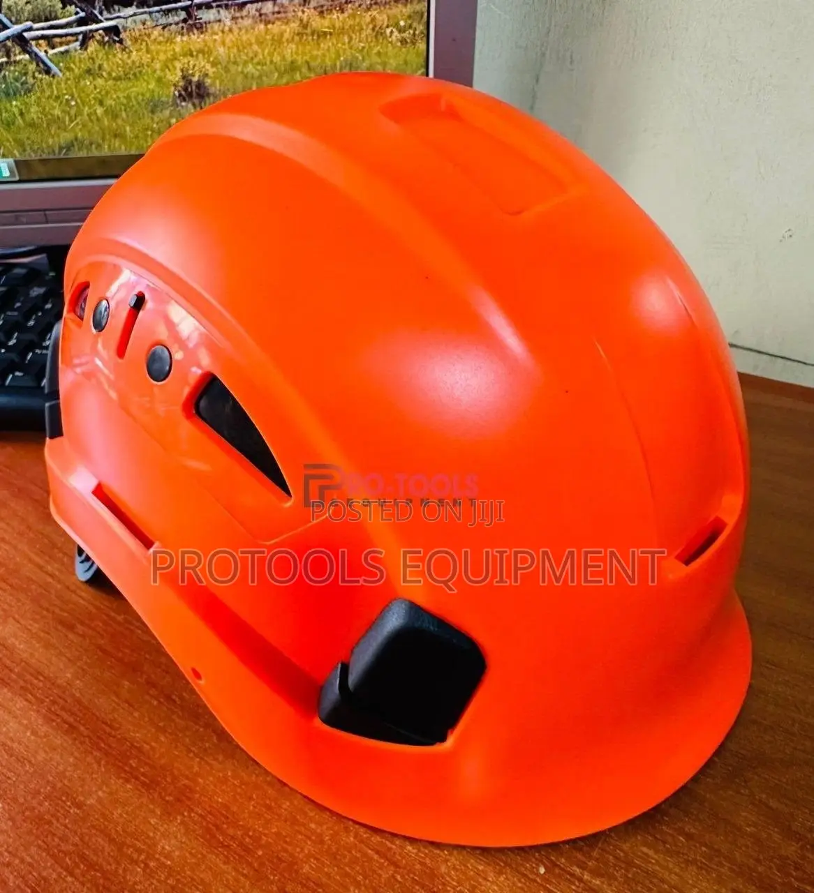 Orange Work at Height Helmet