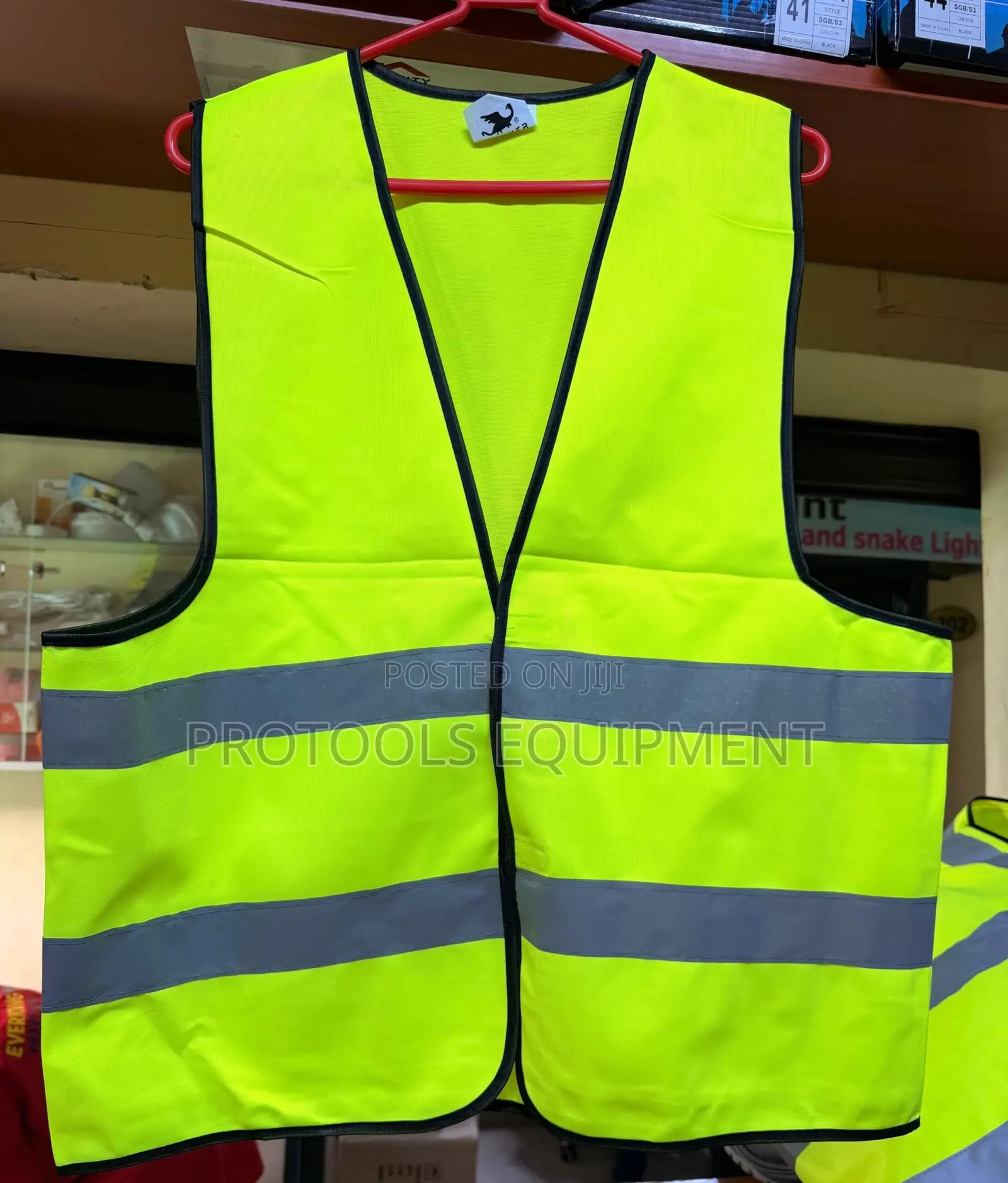 Green Reflector vest