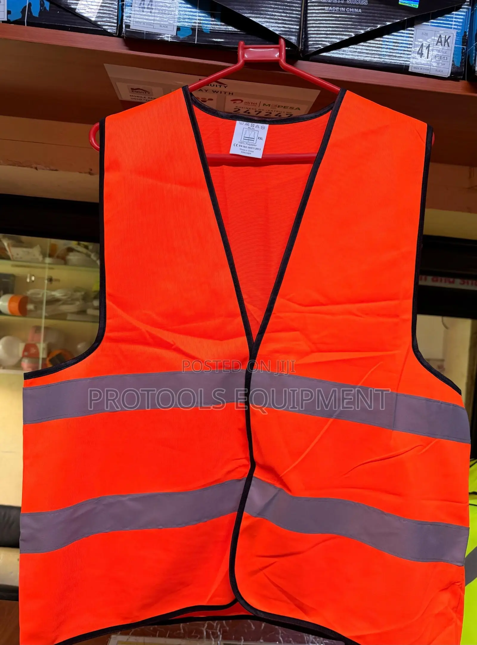 Orange Reflector vest