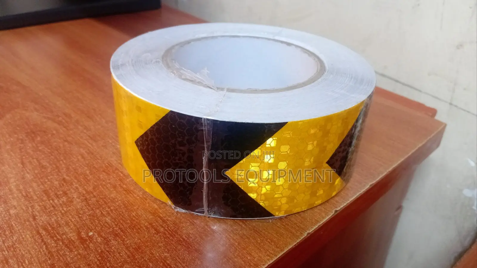 Black Yellow Reflective Tape