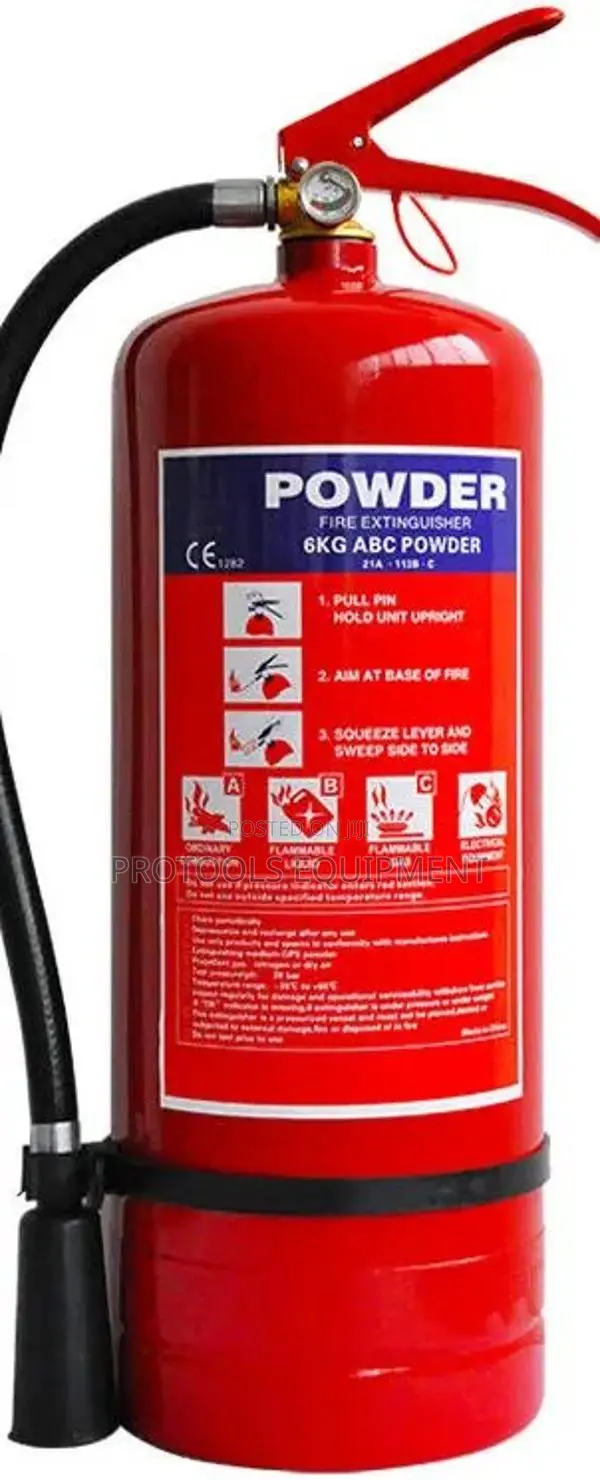 6kg powder fire extinguisher