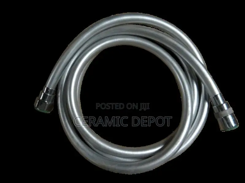 SHOWER TUBE ED001-2 2MTR NUT TURN GREY 360 DEGREE STED001-2 2MTR