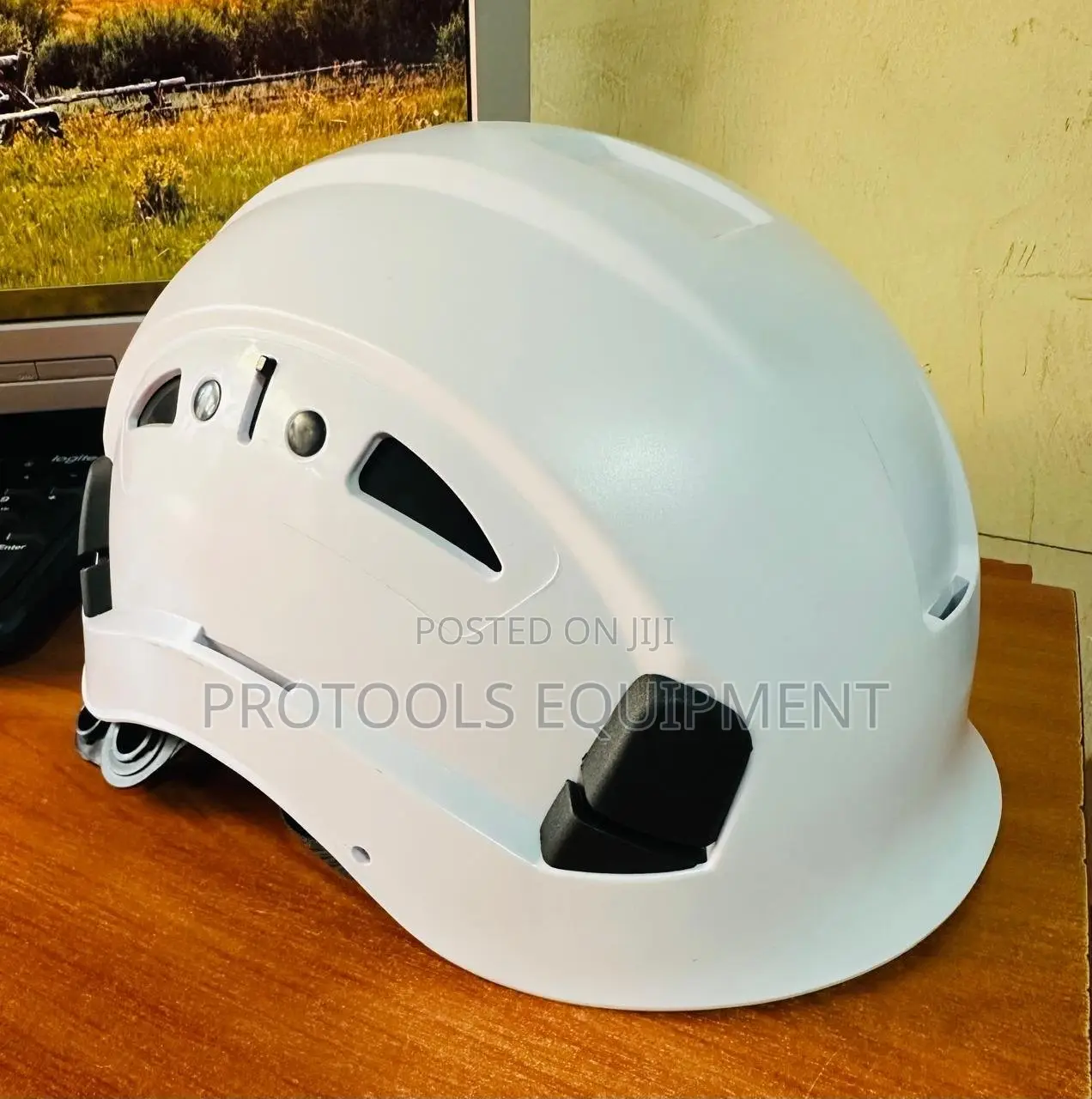 White Work at Height Helmet