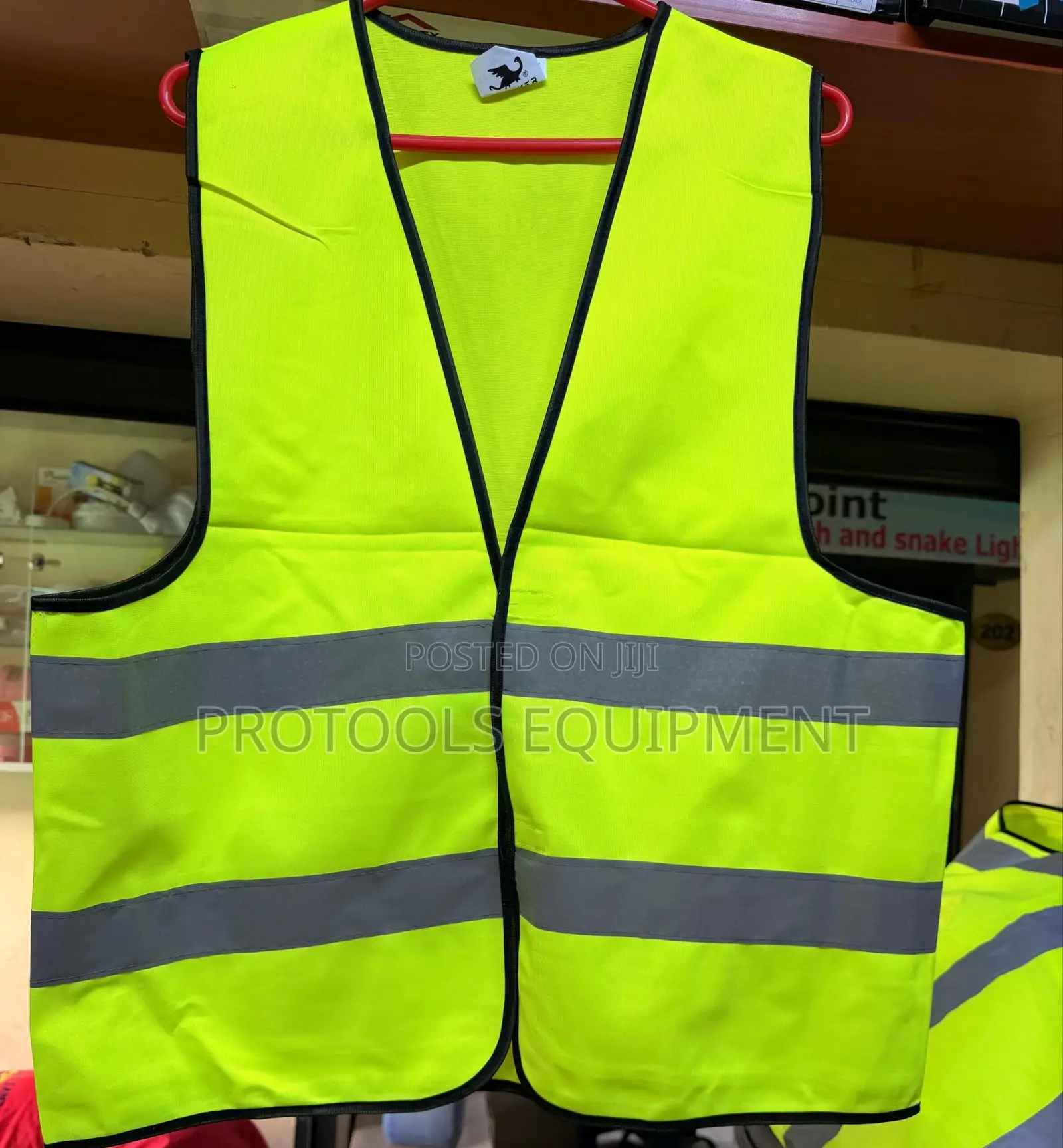 Green Reflector vest