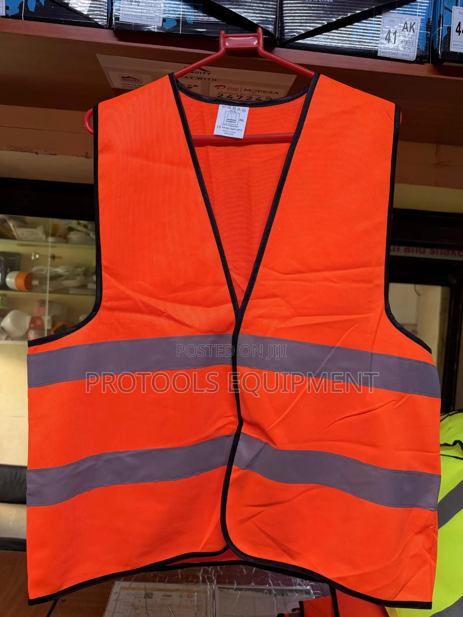 Orange Reflector vest