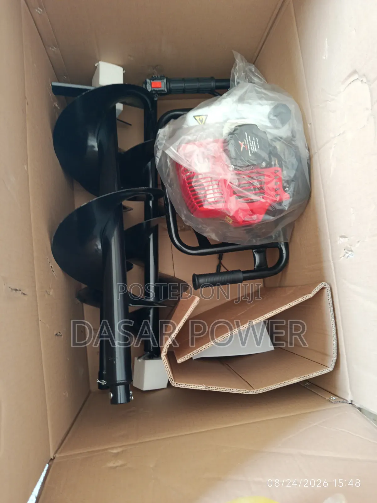 Hawk King 2-Stroke Gasoline Earth Auger, Model HK-E002