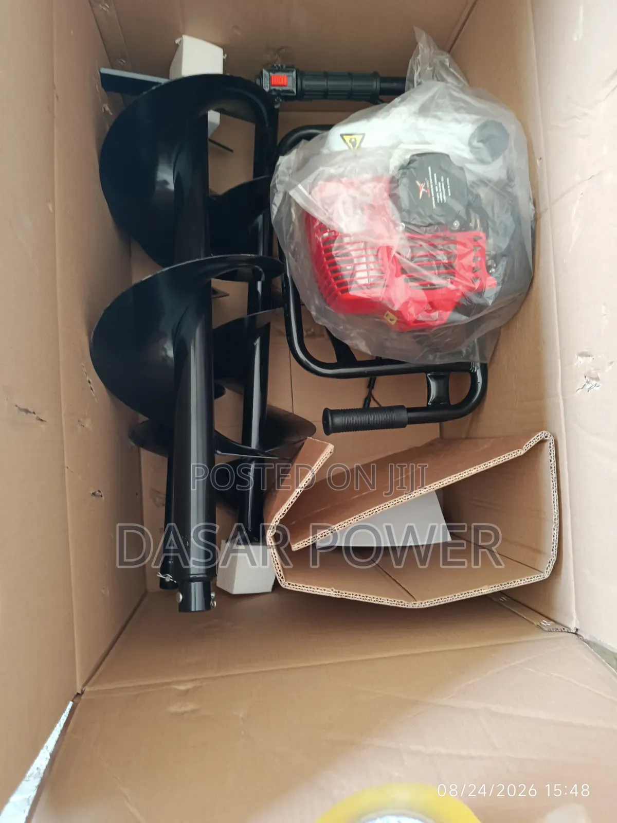 Hawk King 2-Stroke Gasoline Earth Auger, Model HK-E002