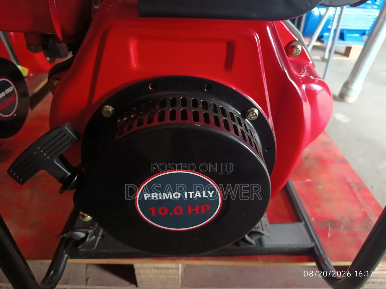 Primo Italy High Pressure Water Pump, Model HL50ZDHP