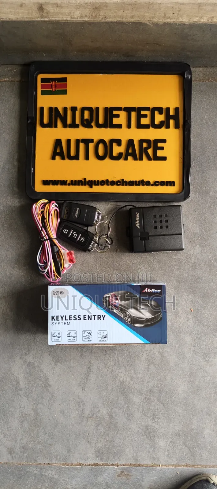 Afritec Car Keyless Remote Entry System
