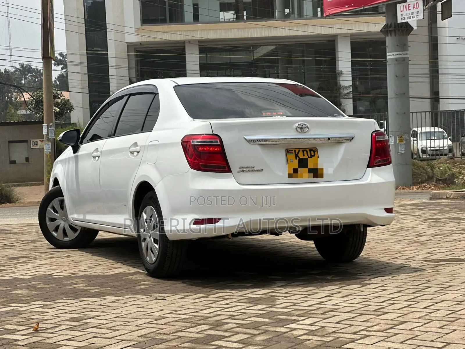 Toyota Axio 2016 White