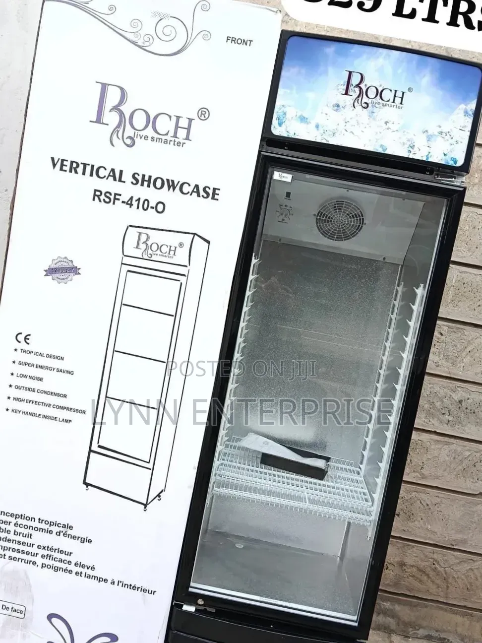 Roch Showcase /Chiller Display Fridge 329Litres