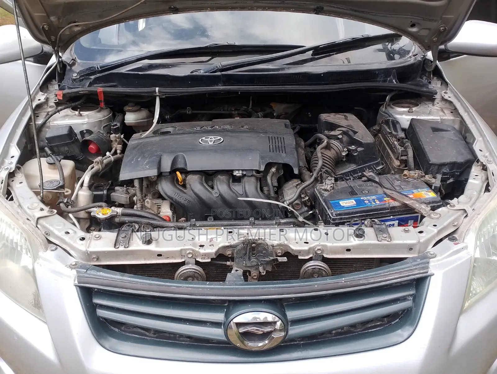 Toyota Corolla Fielder 2009 Silver