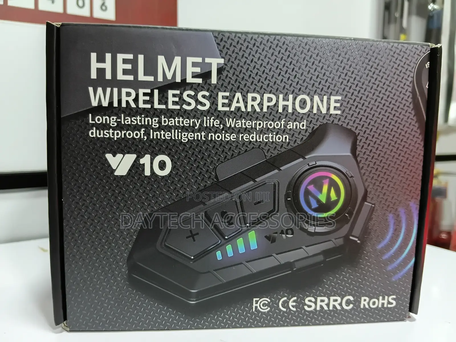 Y10 Motorcycle Helmet Bluetooth 5.3 Headphone.