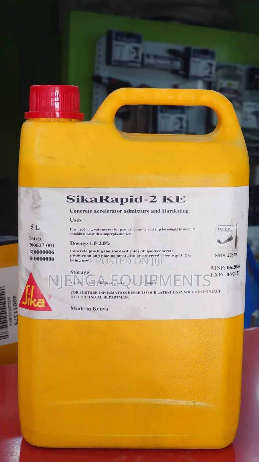 Sikarapid-2 Ke 5l Accelerator