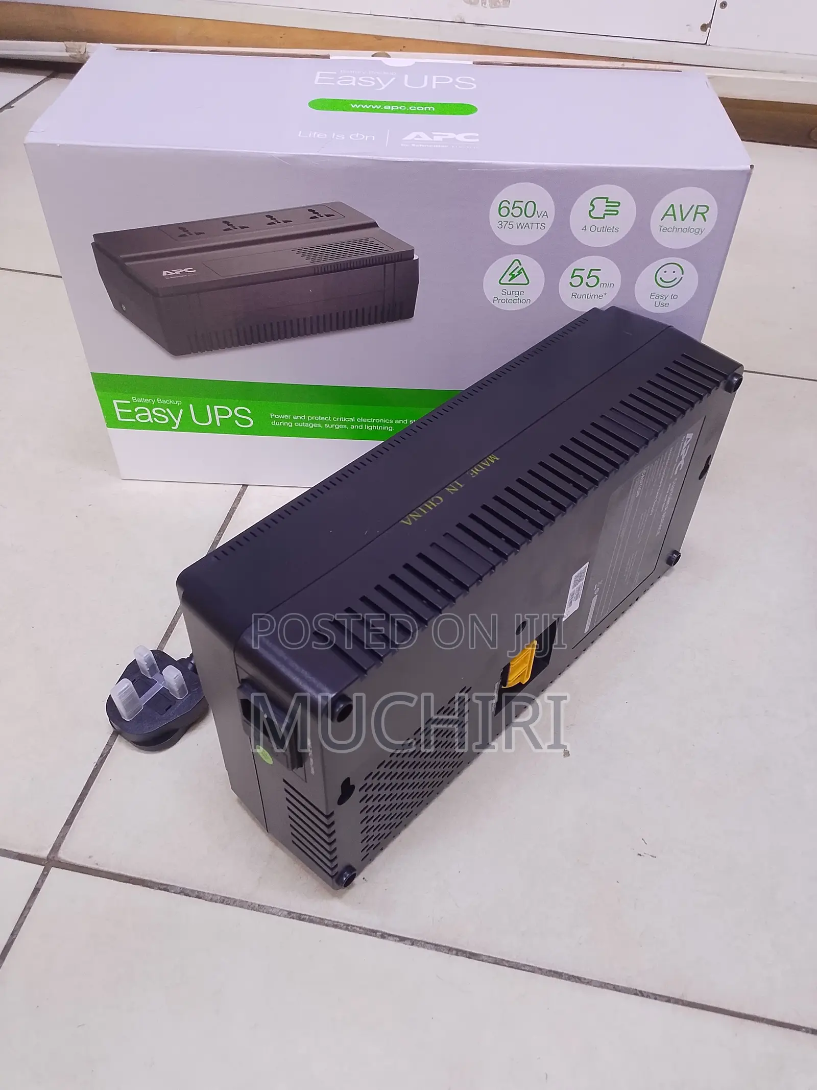 APC 650VA Computer UPS Power Backup