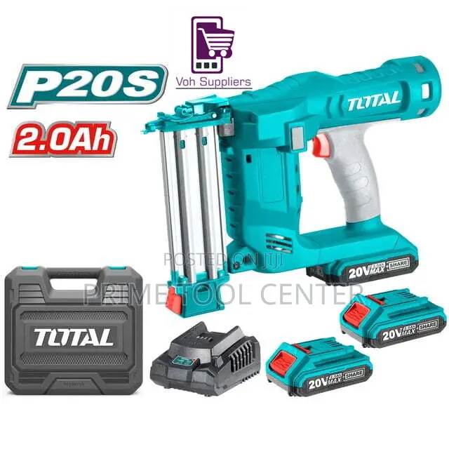 TOTAL Lithium-ion cordless brad nailer kit TCBNLI2016