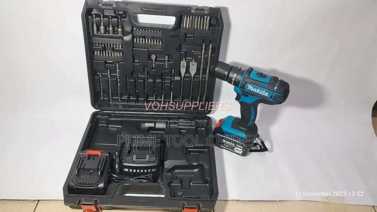 MAKITA 36v drill COMPLETE SET