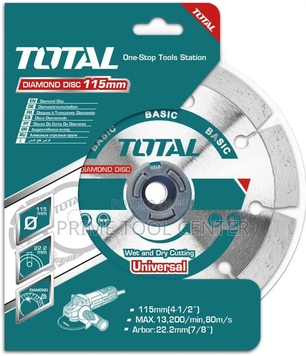 Total TAC2112303 Dry diamond disc 230(9″)X22mm