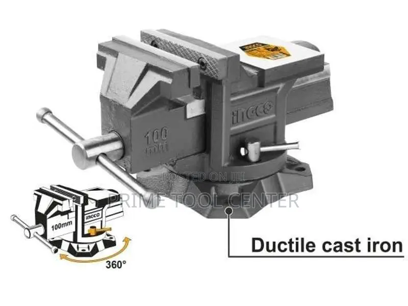 Ingco Bench vice Size：4″ HBV084