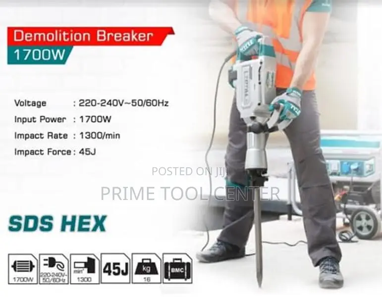 Total Demolition Breaker 1700W