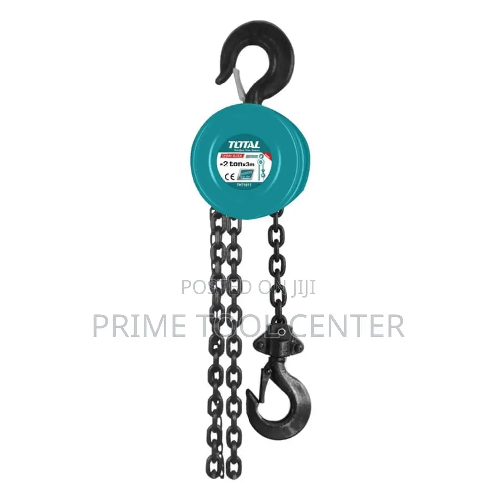 Total THT1621 Chain block Rating lift weight:2Ton Lift height:3m