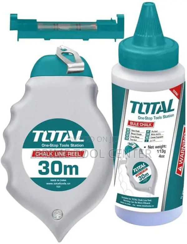 Total THT661301 Chalk line reel 30M