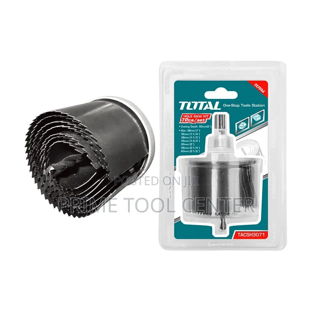 Total TACSH3071 7pcs hole saw set
