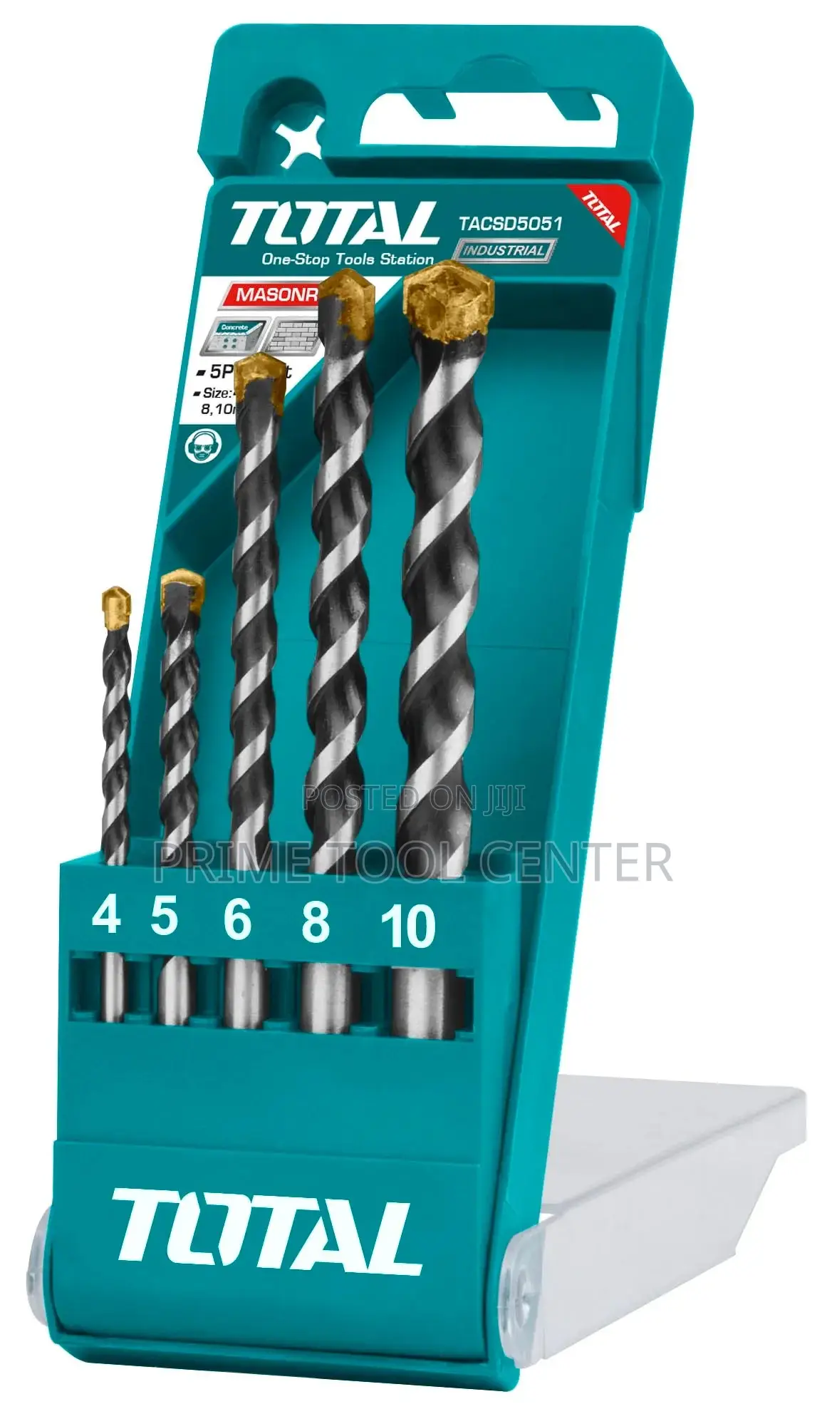 Total TACSD5051 Masonry drill bits set
