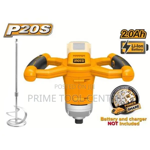 INGCO Lithium-Ion mixer 20V