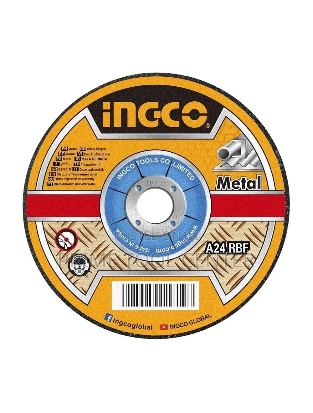 INGCO Abrasive metal cutting disc