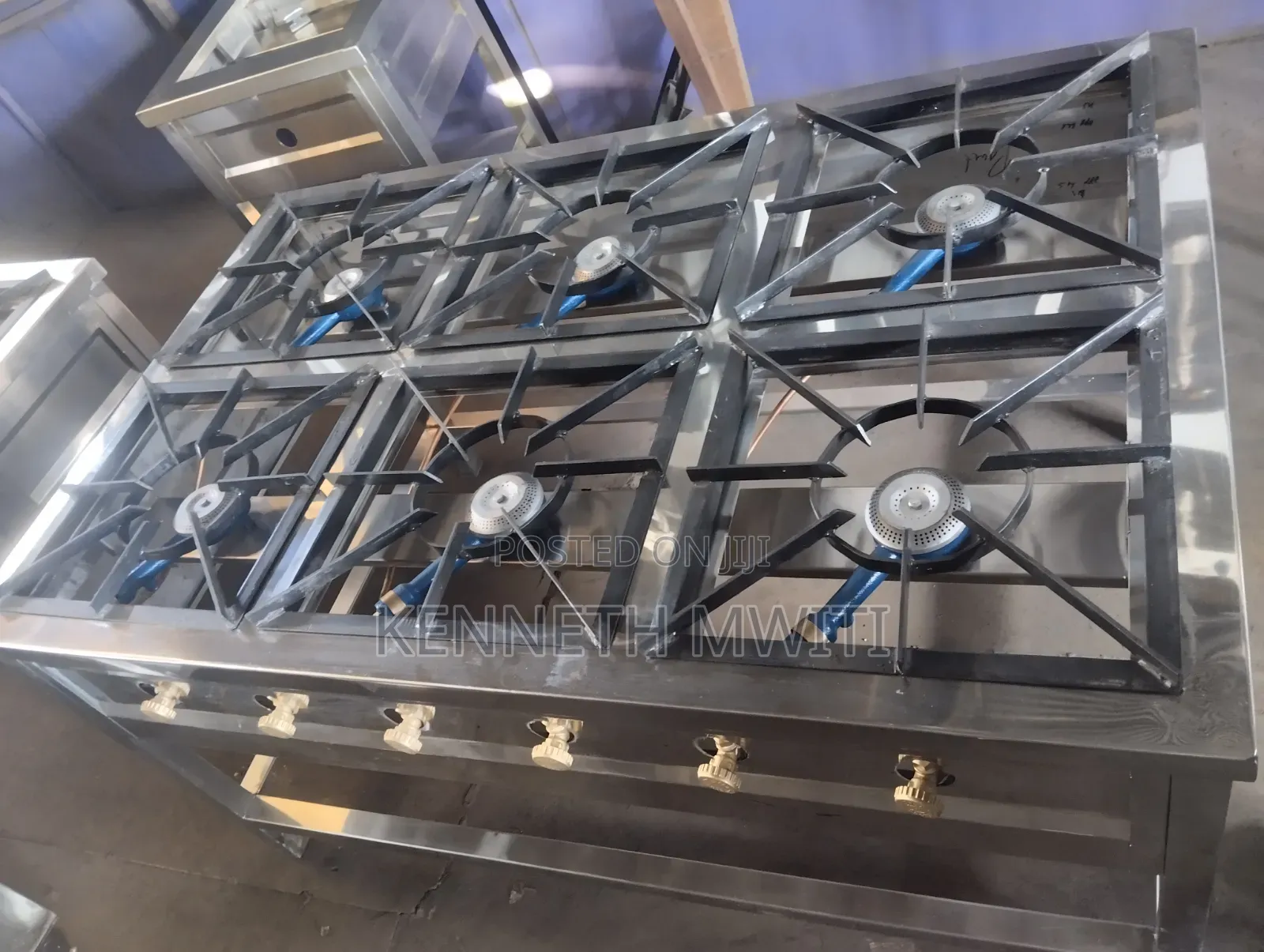 6 Burners Commercial Cooker