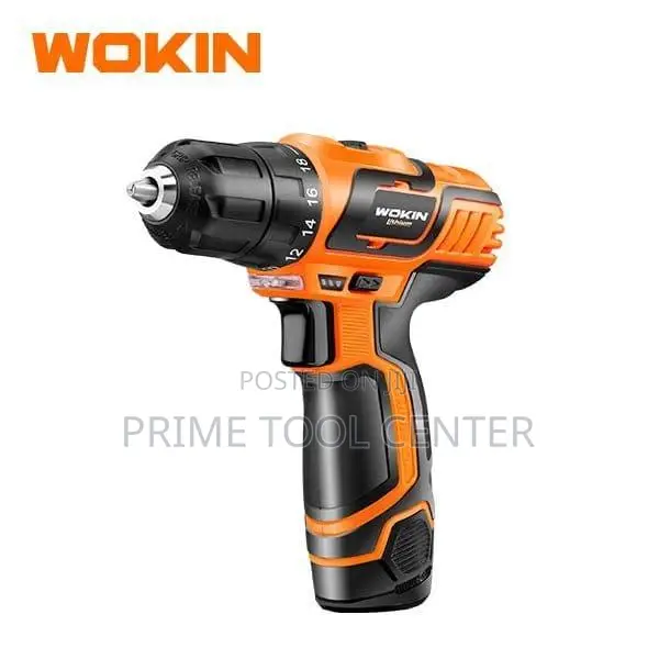 WOKIN LI-ION CORDLESS DRILL, 12V