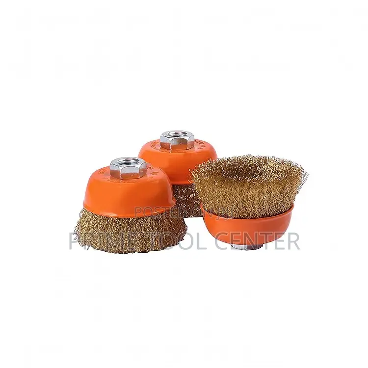 FINDER Cirmped Wire Cup Brushes 3″/75mm
