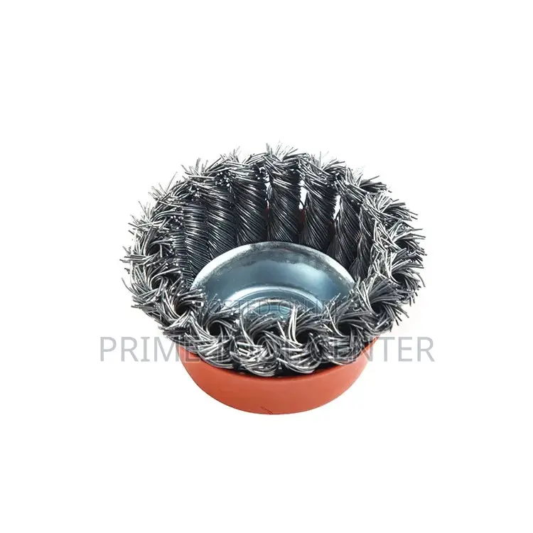 FINDER Cirmped Wire Cup Brushes 5″/125mm