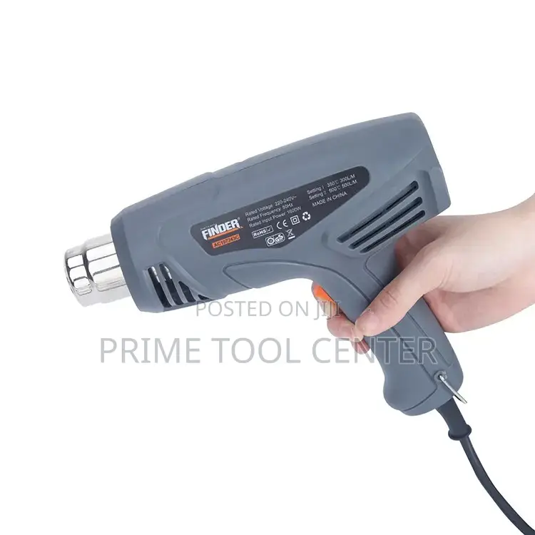 FINDER Heat Gun 1600W-Voltage: 220-240V