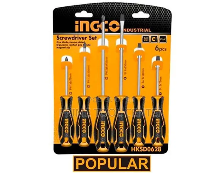 INGCO 6 Pcs screwdriver set