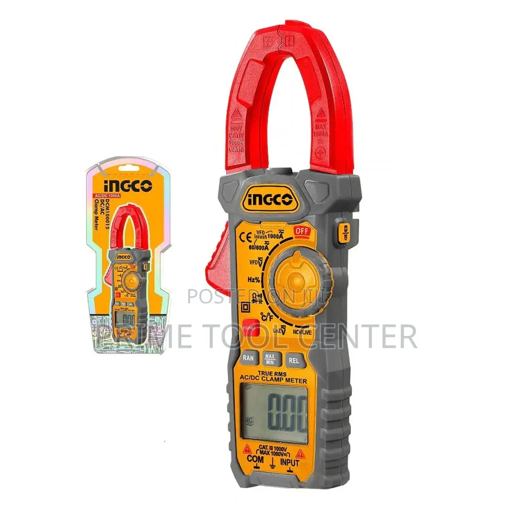 INGCO DCM100015 DC/AC clamp meter