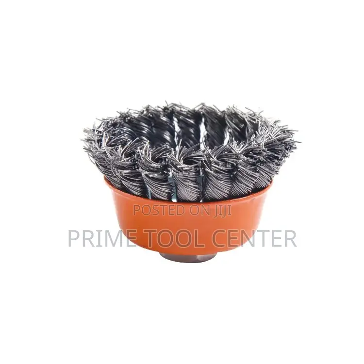 FINDER Cirmped Wire Cup Brushes 5″/125mm
