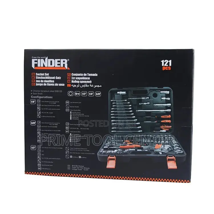 FINDER 121PCS Socket Set (121PCS)