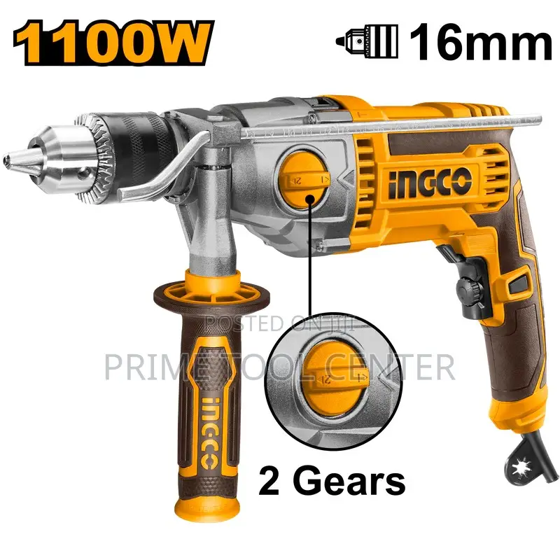 INGCO Impact drill Input power:1100W